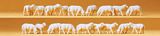 Preiser 14161 Sheep 18 assorted pieces