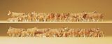 Preiser 14409 Cows brown 30 figures