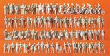 Orchestre à peindre, 18 Figurines - PREISER 16353 - HO 1/87