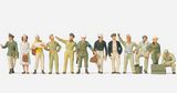 Preiser 16521 Pilots Ground crew USA