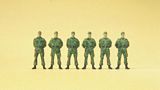 Preiser 16839 Standing soldiers Cap Camouflage