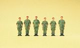 Preiser 16841 Standing soldiers Beret Camouflage