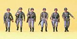 Preiser 16875 Marching infantry riflemen The German Reich