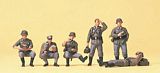 Preiser 16881 Resting infantry riflemen The German Reich 1939-45