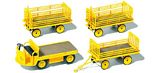 Preiser 17121 Vehicle with 3 Trailers