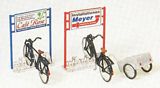 Preiser 17163 Bicycle stand bicycles trailer Kit