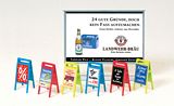 Preiser 17208 Hoarding advertising boards Kit