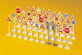 Preiser 18203 Traffic signs 40 pieces Kit