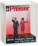 Preiser 28144 President Obama and First Lady