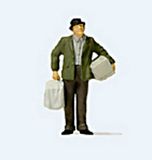 Preiser 28160 Man with Bird cage