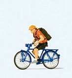 Preiser 28175 Bicycle courier