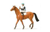 Preiser 29080 Jockey on Horse