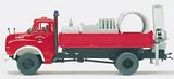 Preiser 35007 Tool and gear Carrier building trade MAN 9168 HAK