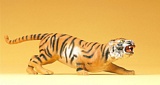 Preiser 47512 Charging Tiger with Teeth Bared