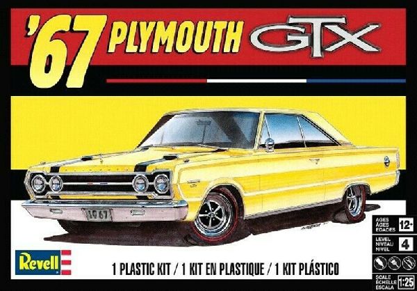 Revell 854481 1967 Plymouth GTX