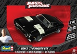 Revell 854477 Fast and Furious 1971 Plymouth GTX 2N1