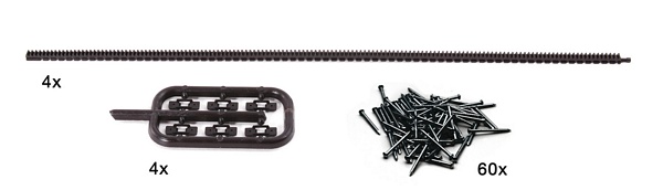 Roco 42602 Flexible toothed racks fo r ROCO LINE tracks 