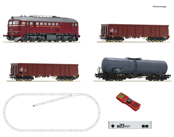 Roco 51331 z21 Digital Starter Set Diesel locomotive