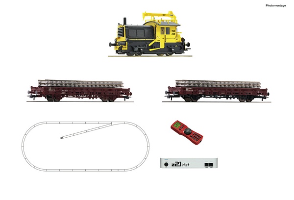 Roco 51333 z21 Digital Starter Set Diesel locomotive Sik