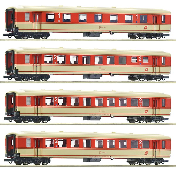 Roco 6200026 4 Piece Set 1 Jaffa Express OBB