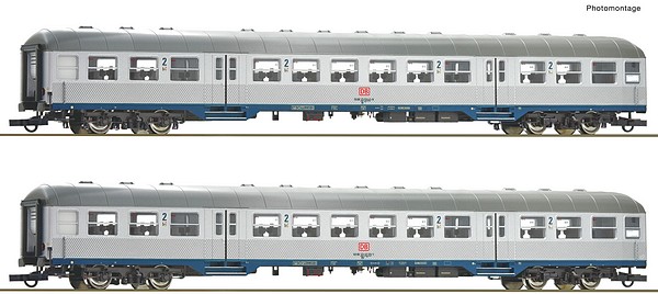 Roco 6200035 2 Piece Set 2 Commuter Coaches DB AG DC