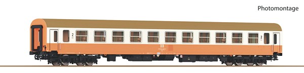 Roco 6200043 Express Train Coach 2nd Class DR DC