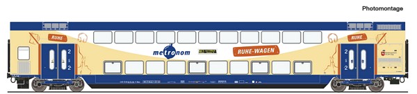 Roco 6220107 Double-Decker Coach Metronom AC