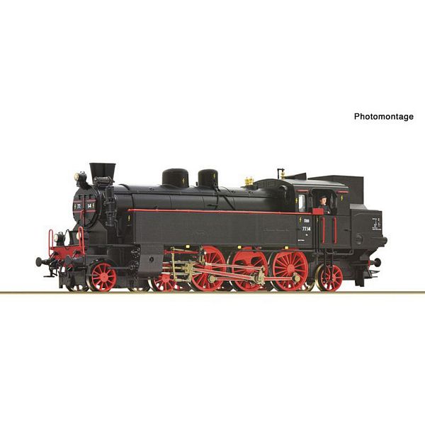 Roco 70078 Steam Locomotive 77.14 OBB DCC