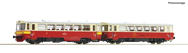 Roco 70374 Diesel railcar class M 152 0 with trailer CSD