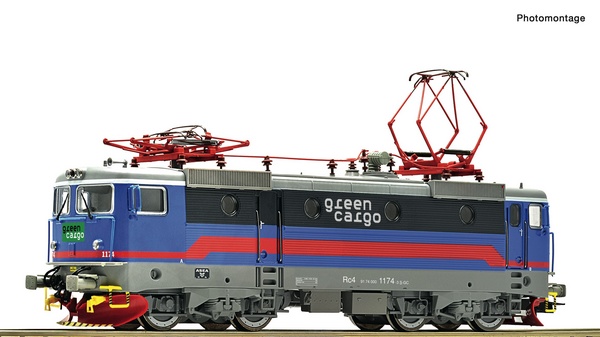 Roco 70457 Electric locomotive Rc4 1174 Green Cargo