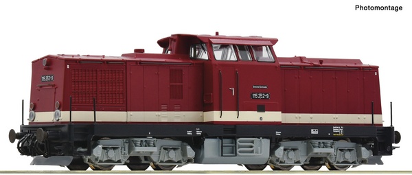 Roco 70815 Diesel locomotive class 115 DR