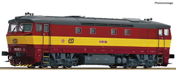 Roco 70922 Diesel locomotive class 751 CSD