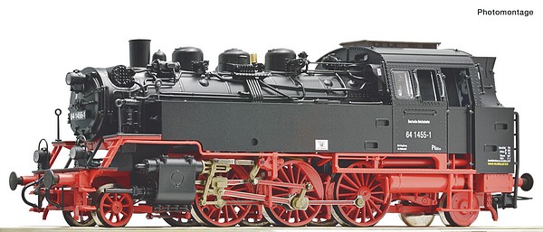 Roco 7110009 Steam Locomotive 64 1455-1 DR DCC