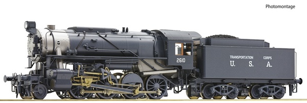 Roco 72154 Steam locomotive 2610 USATC