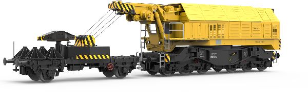 Roco 73035 Slewing Railway Crane for Digital Operation DB