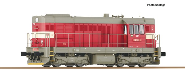 Roco 7310014 Diesel Locomotive 742 162-1 CD DCC