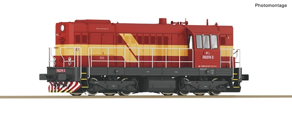 Roco 7310017 Diesel Locomotive 742 386-6 ZSSK Cargo DCC