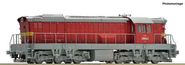 Roco 73772 Diesel locomotive class T 669 0 CSD