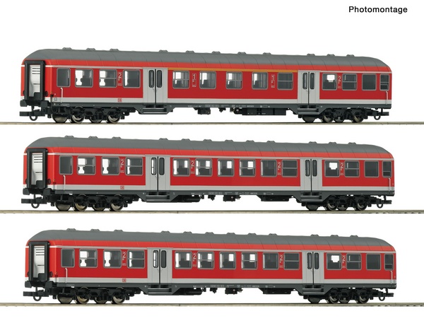 Roco 74050 3 piece set Regional tra in 