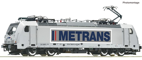 Roco 7510016 Electric Locomotive 386 012-9 Metrans DCC