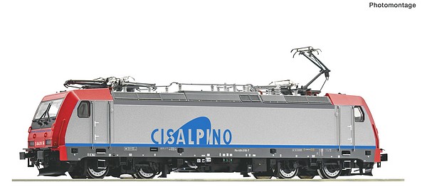 Roco 7510031 Electric Locomotive Re 484 018-7 Cisalpino DCC