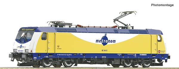 Roco 7520037 Electric Locomotive ME 146-12 Metronom AC
