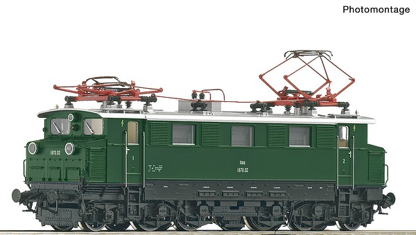 Roco 7510047 Electric Locomotive 1670.02 OBB DCC