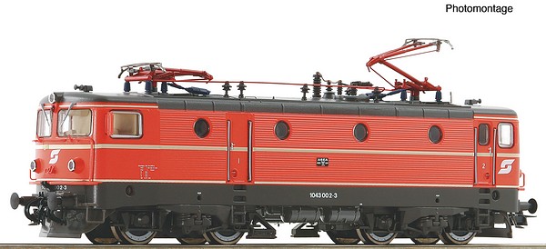 Roco 7510072 Electric Locomotive 1043 002-3 OBB DCC