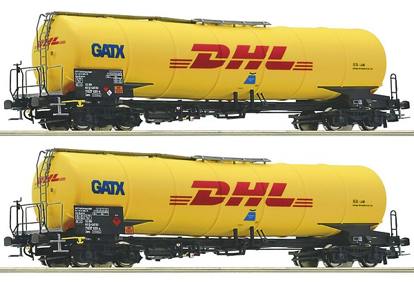 Roco 76024 2 Piece Set Tank Wagon GATX DC