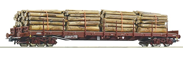 Roco 77685 Stake Wagon OBB/RCW DC