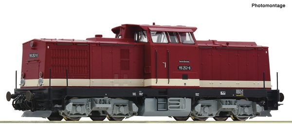 Roco 78816 Diesel locomotive class 115 DR