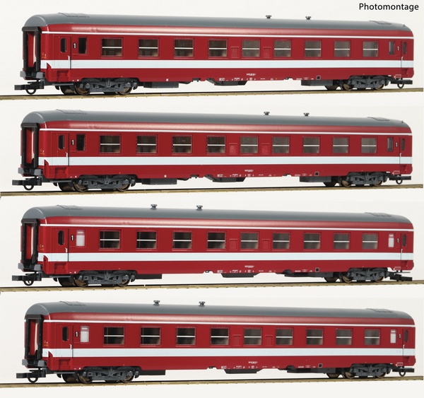 Roco 74109 4 piece set 1 Coaches Le Capitole SNCF