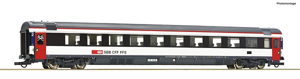 Roco 74635 2nd class EC coach, SBB