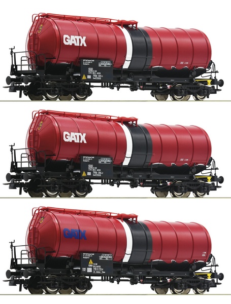 Roco 76088 3 piece set Slurry wagons